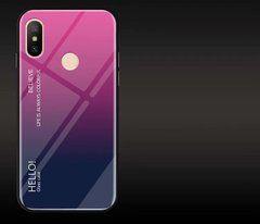 Защитный чехол Hello для Xiaomi Redmi Note 6 Pro Малиновый