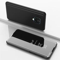 Чохол-книжка Clear View Mirror для Xiaomi Redmi Note 9 Pro / Redmi Note 9S / Redmi Note 9 Pro Max Чорний