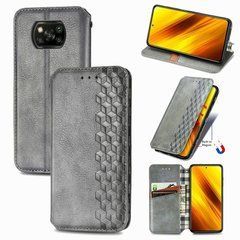Чохол-книжка Tessero Book для Xiaomi Poco X3 / X3 NFC / X3 Pro Сірий