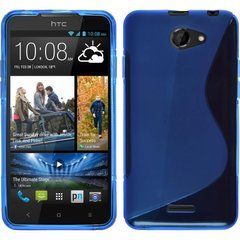 Чохол TPU S-line для HTC Desire 516 Синій