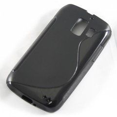 Чехол TPU S-line для Huawei Ascend Y200 Черный