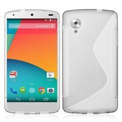 Чехол TPU S-line для LG D821 Nexus 5 Прозрачный