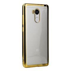 TPU чехол Electro-plating для Xiaomi Redmi 4 Prime / Redmi 4 Pro Золотистый