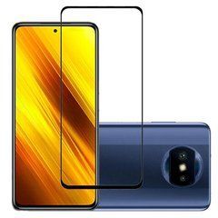 Защитное стекло Ceramic для Xiaomi Poco X3 / X3 NFC Черный