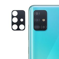 Защитное стекло на камеру Frame для Samsung A515F Galaxy A51 2020 Черный