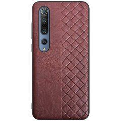 Защитный чехол Double для Xiaomi Mi 10 / Mi 10 Pro Бордовый