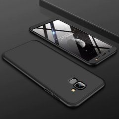 Захисний чохол GKK Full 360 для Samsung J600 Galaxy J6 2018 Чорний