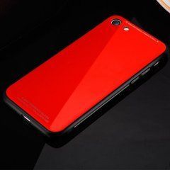 Защитный чехол Glass для iPhone 6 / 6s Красный