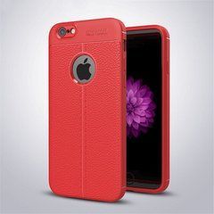 Захисний чохол Leather для iPhone 6 Plus Червоний