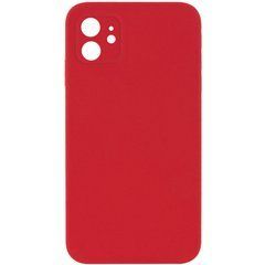 Захисний чохол Liquid Case Full Camera для iPhone 12 (6.1") Червоний