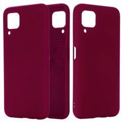 Захисний чохол Liquid Case Full Cover для Samsung A125F Galaxy A12 / A127F Galaxy A12 Nacho / Galaxy A12s / Galaxy M12 Малиновий