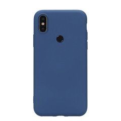 Захисний чохол Liquid Case Full Cover для Xiaomi Redmi 6 Pro / Mi A2 Lite Dark Blue