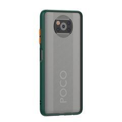 Захисний чохол Сolor Buttons для Xiaomi Poco X3 / X3 NFC / X3 Pro Зелений