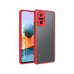 Защитный чехол Сolor Buttons для Xiaomi Redmi Note 10 Pro / 10 Pro Max Красный