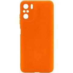 Захисний TPU чохол Softon Full Camera для Xiaomi Redmi Note 10 / Redmi Note 10S / Poco M5s Помаранчевий