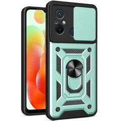 Защитный чехол Kvadrat Ring Lock для Xiaomi Redmi 12C / Poco C55 Зеленый
