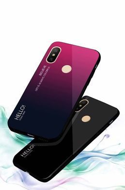 Защитный чехол Hello для Xiaomi Redmi Note 6 Pro Малиновый