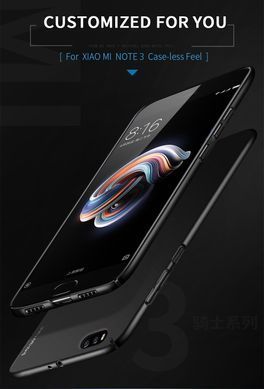 Защитный чехол X-level Knight для Xiaomi Mi Note 3 Черный