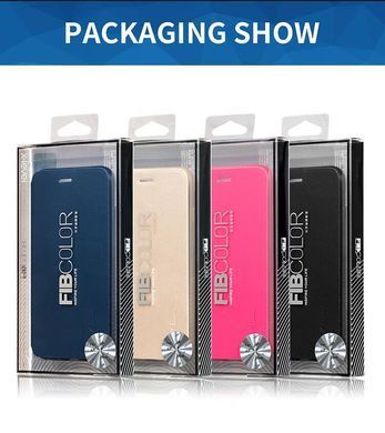 Чохол-книжка X-level FIB Color для iPhone 7 Plus / iPhone 8 plus (5.5") Синій