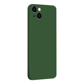 Защитный чехол Liquid Case Full Camera для iPhone 13 (6.1") Зеленый