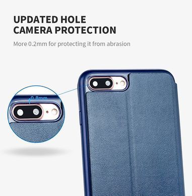 Чохол-книжка X-level FIB Color для iPhone 7 Plus / iPhone 8 plus (5.5") Синій