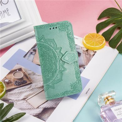 Чохол-книжка Art Book для Xiaomi Poco X3 / X3 NFC / X3 Pro Бірюзовий