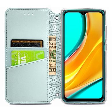 Чехол-книжка Flower Book для Xiaomi Redmi 9C / Redmi 10A Серый