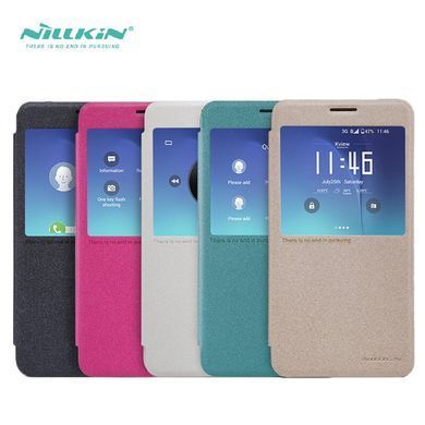 Чехол-книжка Nillkin Sparkle для Samsung N920H Galaxy Note 5 Белый