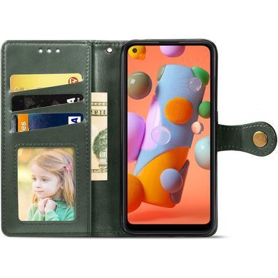 Чехол-книжка Polera Book для Samsung A115F Galaxy A11 / Galaxy M11 Зеленый