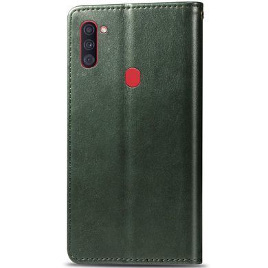 Чехол-книжка Polera Book для Samsung A115F Galaxy A11 / Galaxy M11 Зеленый