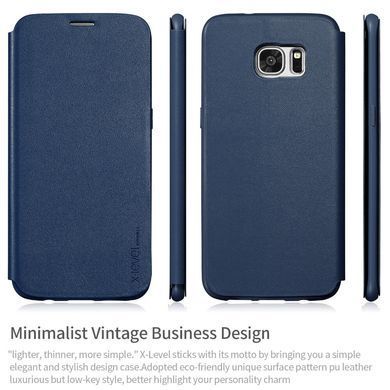 Чехол-книжка X-level FIB Color для Samsung G935F Galaxy S7 Edge Черный