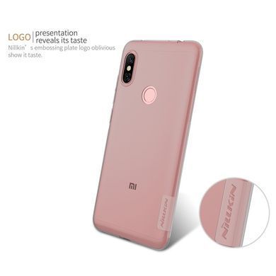 TPU чехол Nillkin Nature для Xiaomi Redmi Note 6 Pro Серый