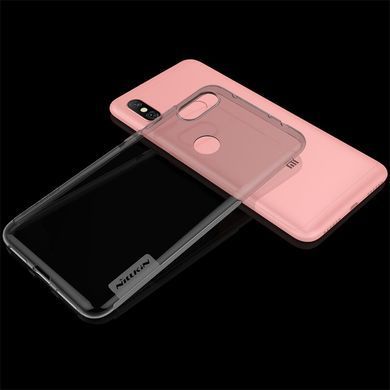 TPU чехол Nillkin Nature для Xiaomi Redmi Note 6 Pro Серый