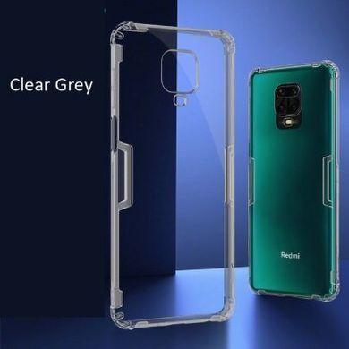 TPU чохол Nillkin Nature для Xiaomi Redmi Note 9 Pro / Redmi Note 9S / Redmi Note 9 Pro Max Сірий