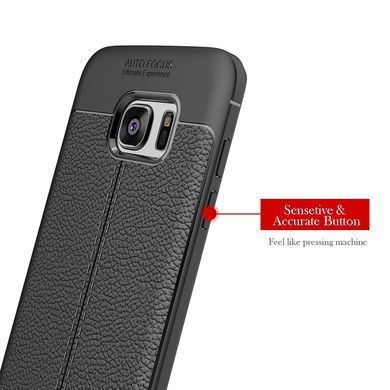 Защитный чехол Leather для Samsung G935F Galaxy S7 Edge Синий