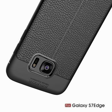 Защитный чехол Leather для Samsung G935F Galaxy S7 Edge Синий