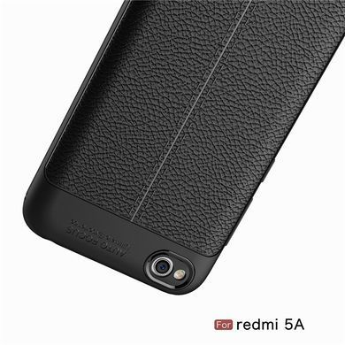 Защитный чехол Leather для Xiaomi Redmi 5A Черный