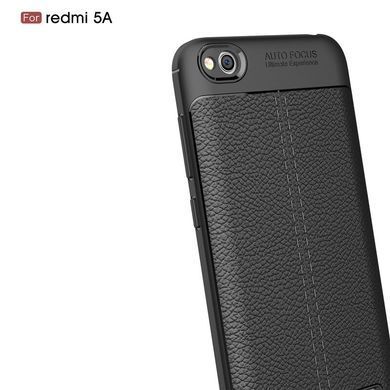 Защитный чехол Leather для Xiaomi Redmi 5A Черный