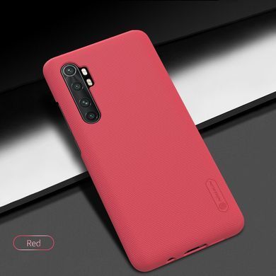 Захисний чохол Nillkin Frosted Shield для Xiaomi Mi Note 10 Lite Червоний