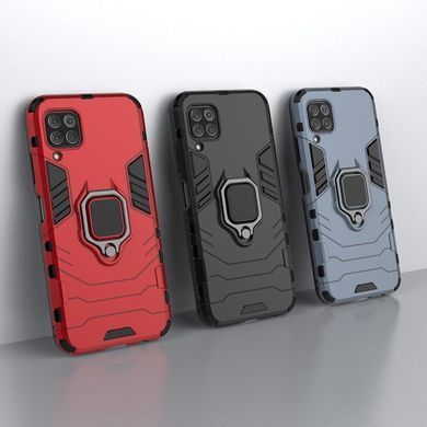 Защитный чехол Strong Guard Ring для Huawei P40 Lite Черный
