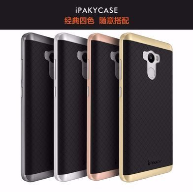 Ударопрочный чохол iPaky TPU+PC для Xiaomi Redmi 4 / Redmi 4 Prime / Redmi 4 Pro Чорний / Сірий