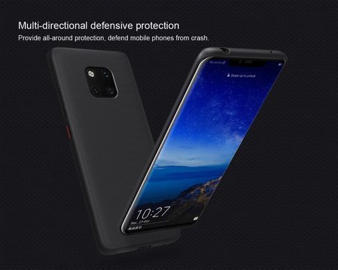 Захисний чохол Nillkin Frosted Shield для Huawei Mate 20 Pro Чорний