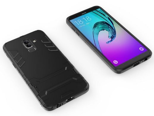 Захисний чохол Strong Guard для Samsung A605 Galaxy A6 Plus / Galaxy J8 Plus 2018 Чорний