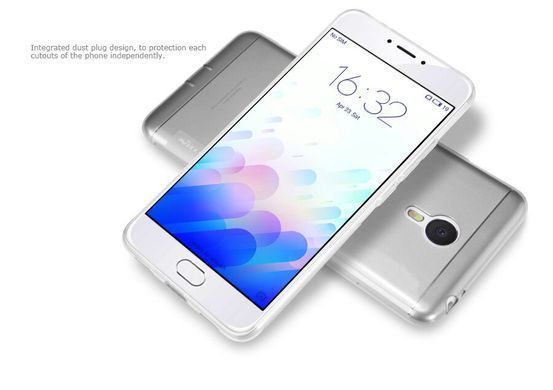 TPU чехол Nillkin Nature для Meizu M3 Note Прозрачный