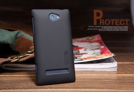 Захисний чохол Nillkin Frosted Shield для HTC 8S Чорний