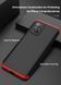 Защитный чехол GKK Full 360 для Xiaomi Redmi 10 Черный / Красный