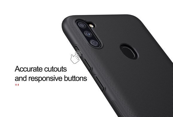 Захисний чохол Nillkin Frosted Shield для Samsung A115F Galaxy A11 / Galaxy M11 Чорний