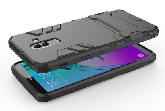 Захисний чохол Strong Guard для Samsung A605 Galaxy A6 Plus / Galaxy J8 Plus 2018 Чорний