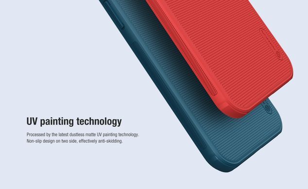 Защитный чехол Nillkin Frosted Shield для iPhone 13 mini (5.4") Синий