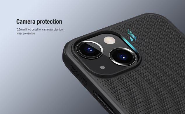 Защитный чехол Nillkin Frosted Shield для iPhone 13 mini (5.4") Черный
